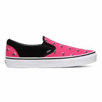 Damske Slip On Tenisky Vans Trap Fly Classic Fuchsie Nachový/Biele VA56RJGCD